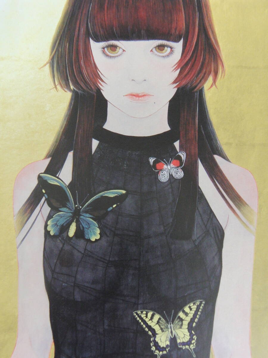 イヂチアキコ、「Poison girl」、厳選、希少画集・額装画、人気作品、新品高級額 額装付、状態良好、美人拍卖