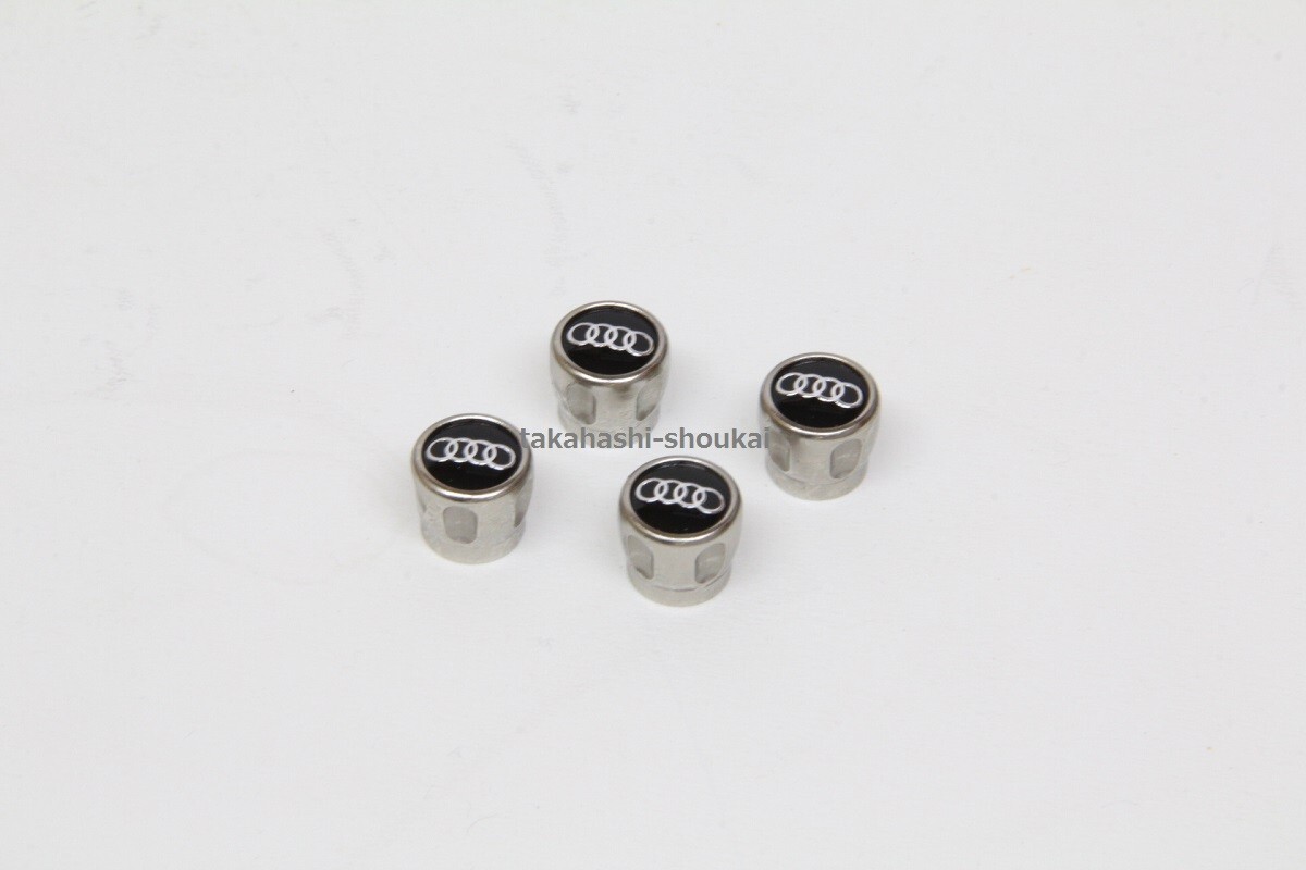 アウディ純正部品 アクセサリー ホイールエアバルブキャップA1 A2 A3 A4 A5 A6 オールロード A7 A8 TT R8 Q2 Q3 Q5 Q7 他拍卖