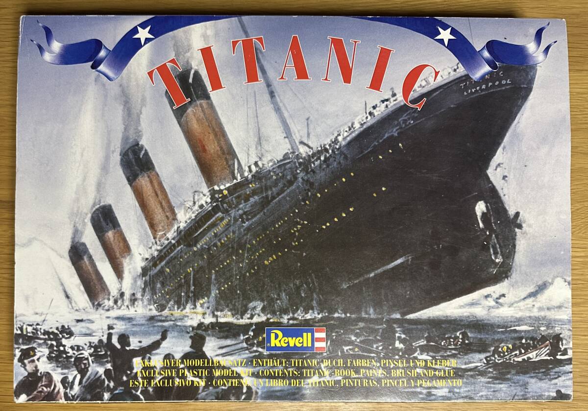 【現状品・未組立】『TITANIC(タイタニック号)』 豪華客船 Revell 1/570スケール拍卖