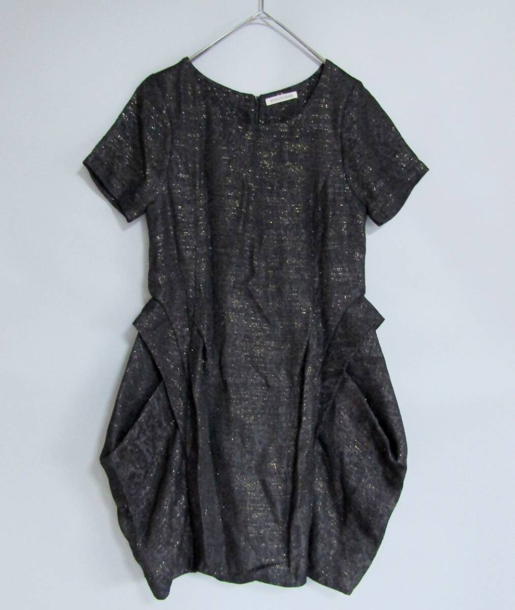 Marilyn Moon マリリンムーン ラメ入り刺繍ドレスワンピース拍卖