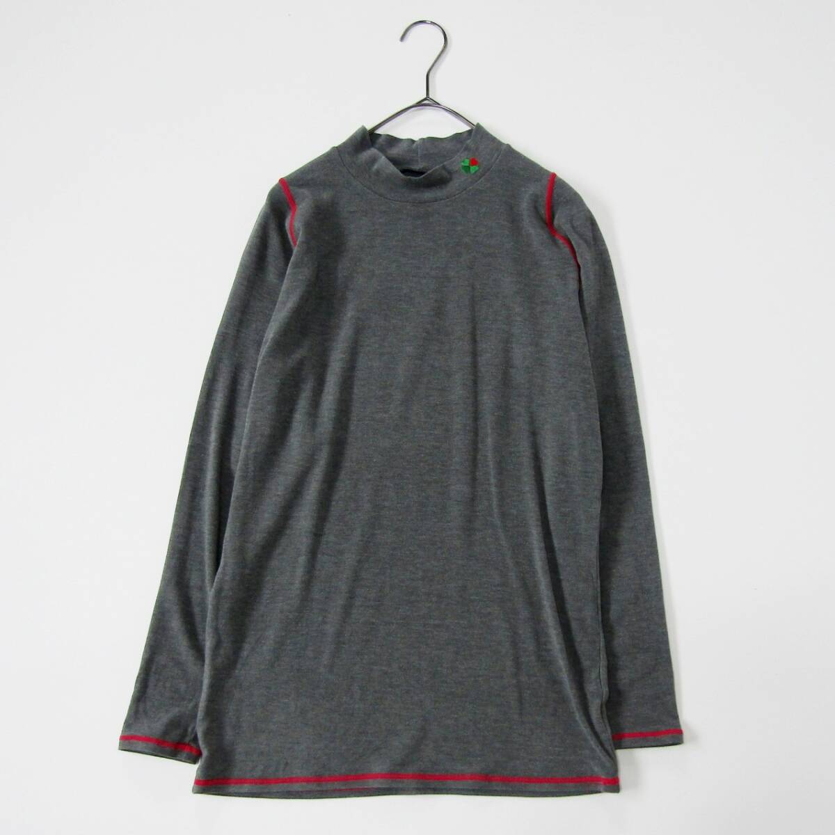 BLOOD SHIFT ブラッドシフト ワンポイントモックネックシャツ Mサイズ拍卖