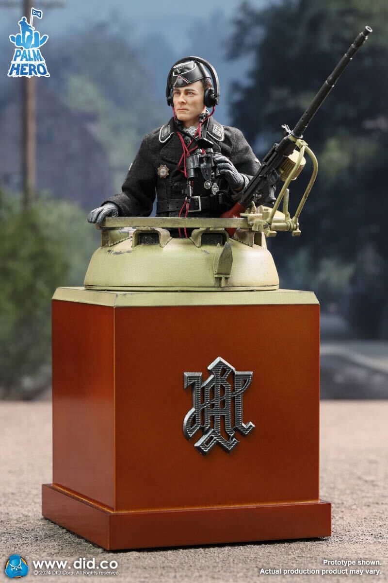 DID 1/12 WW2 ドイツ軍 パンターG型 戦車 キューポラ 車長展望塔 未開封新品 XD80023Y Palm Hero Series Panther Tank Diorama 検) 3R SS拍卖