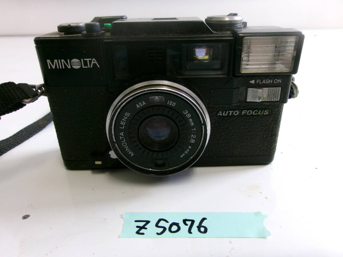 (Z-5076)MINOLTA フィルムカメラ HI-MATIC AF-D 動作未確認 現状品拍卖