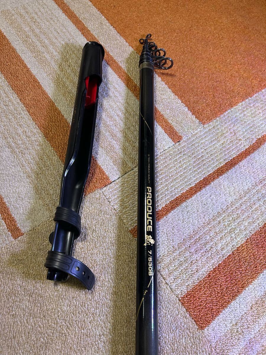 希少 ダイコー PRODUCE プロデュース磯 7/530S 大ダイ、ヒラマサ竿拍卖