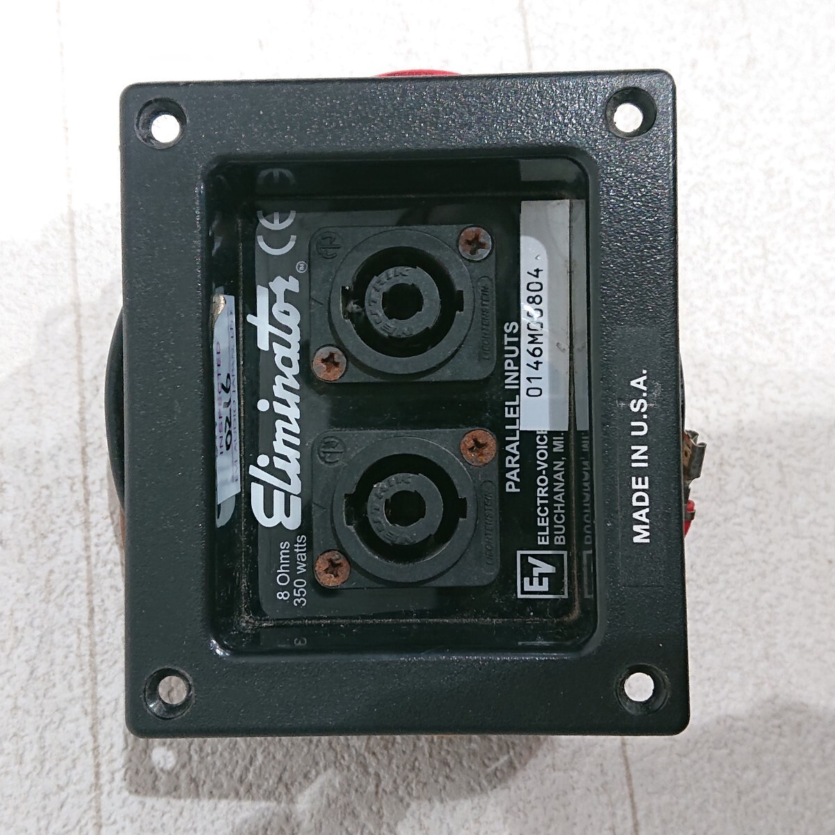 ELECTRO-VOICE ELIMINATOR crossover network エレクトロボイス スピーカー エミリメーター クロスオーバー ネットワーク 1本 ①拍卖