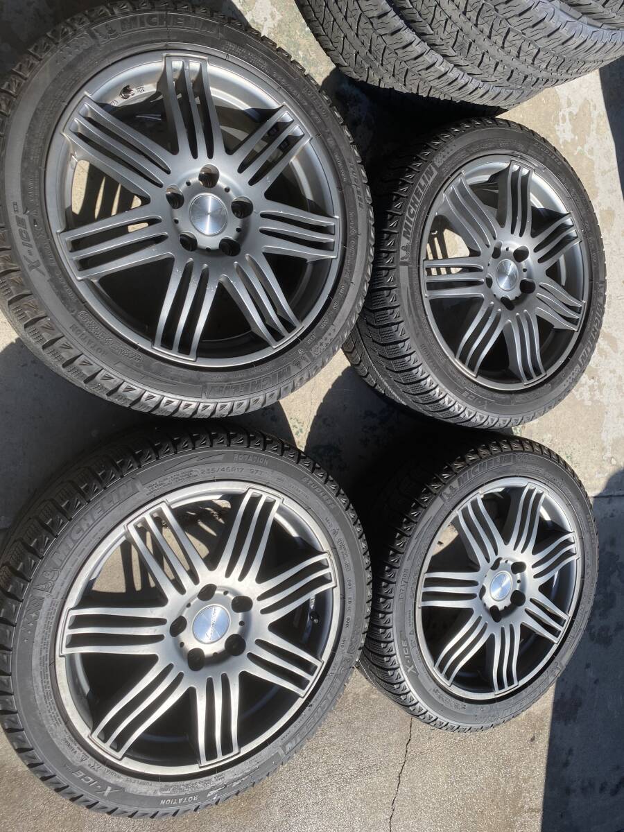 ◆AS225-1◆レアマイスター◆プレイシューター◆ノア/ヴォクシ-等◆17×7.5J+50◆5H114.3◆ミシュラン◆235/45R17◆4本セット◆拍卖