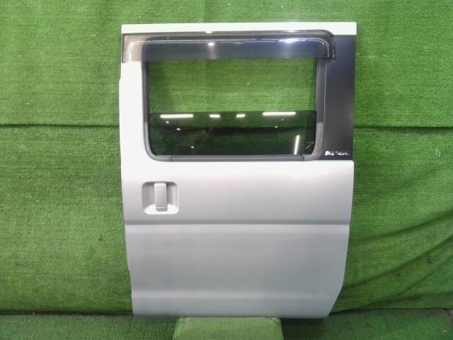 キレイ/洗車傷程度 ハイゼットアトレ TA-S320G S321 S330 左後ろ 左リア スライド ドアASSY カスタム S31 銀 シルバー 67004-B5030拍卖