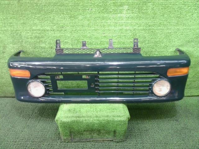 ミニカトッポ E-H22A フロントバンパーASSY 3G83 W09/G49 緑 グリーン MB964380拍卖