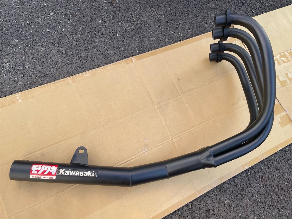 旧車 当時物(?) Z750FX1型 モリワキマフラー 耐熱ブラック再塗装 宅配不可拍卖