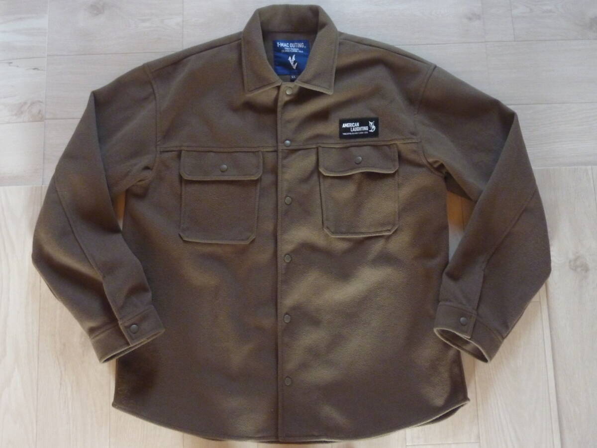 古着 T-MAC OUTING ミリタリータイプ シャツジャケット拍卖