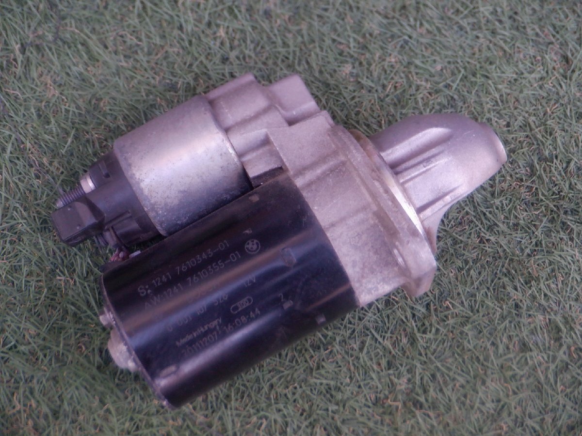 BMW純正 E90 E91 3シリーズ セルモーター スターター 1241 7610343-01 1241 7610355-01 m-25-2-350拍卖
