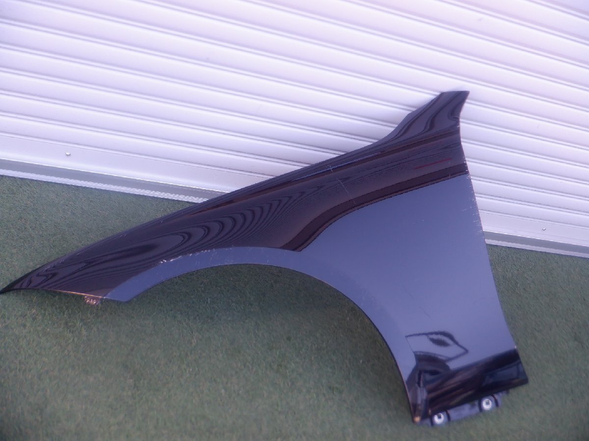 ベンツ純正 W223 Sクラス フロント フェンダー 左側 A2238810100 ブラック? m-25-2-372拍卖