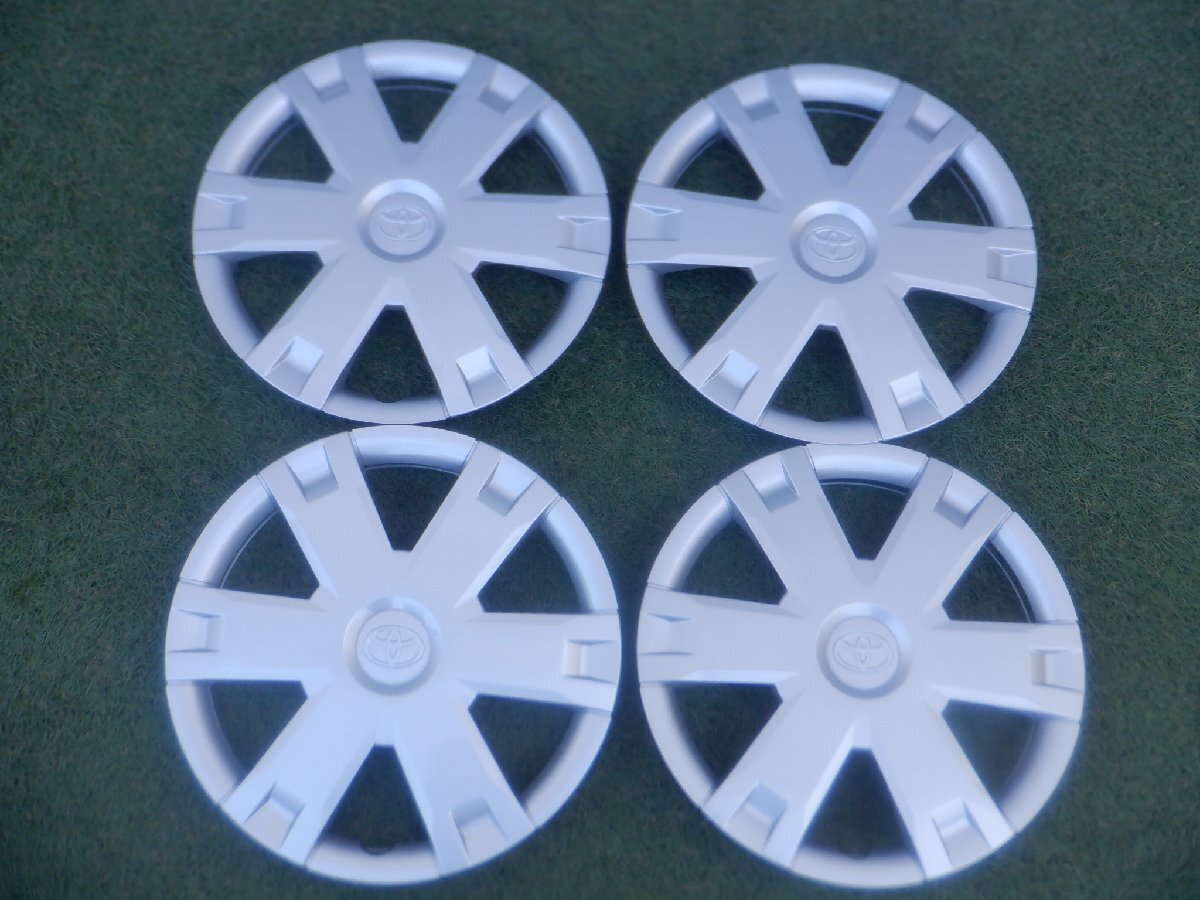 新車外し トヨタ純正 ピクシス バン S700M S710M 12インチ ホイールキャップ 4枚セット 綺麗 42602-B5100 直径約33.5cm m-25-2-594拍卖