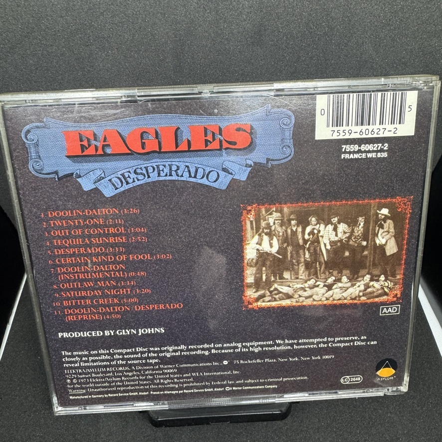 EAGLES DESPERADO 中古盤拍卖
