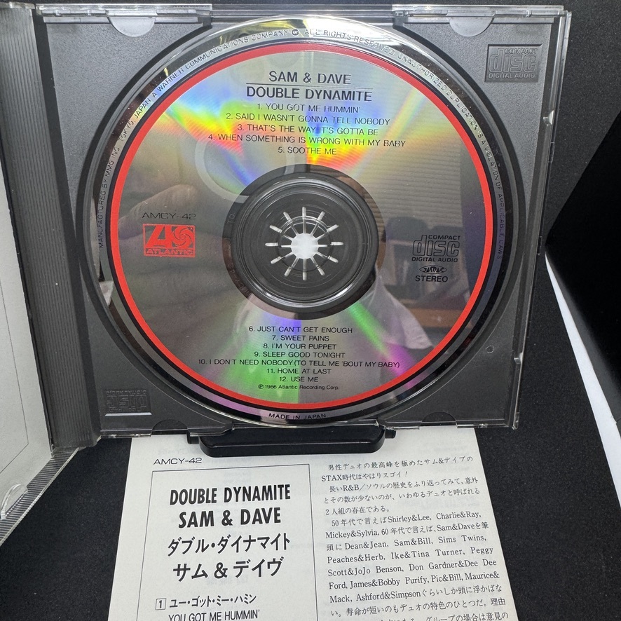 SAM & DAVE DOUBLE DYNAMITE サム& デイヴ/ダブル・ダイナマイト 中古盤拍卖
