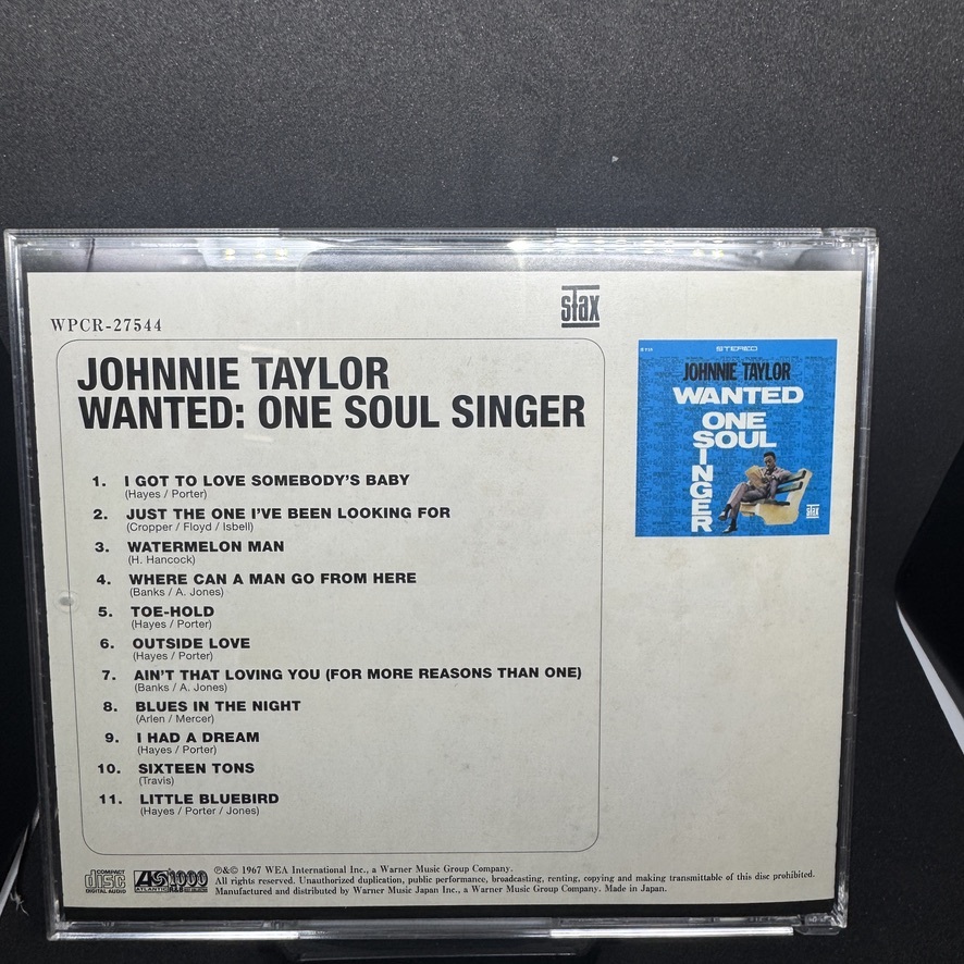 JOHNNIE TAYLOR WANTED ONE SOUL SINGER ジョニーテイラー 中古盤拍卖