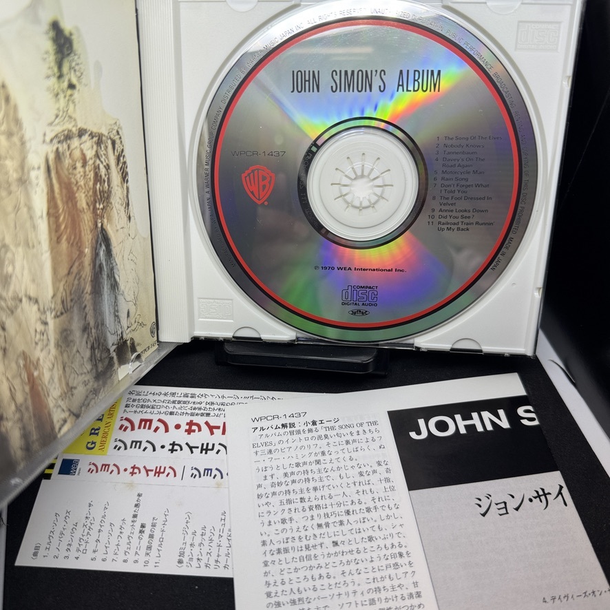 JOHN SIMON JOHN SIMON'S ALBUM 中古盤拍卖