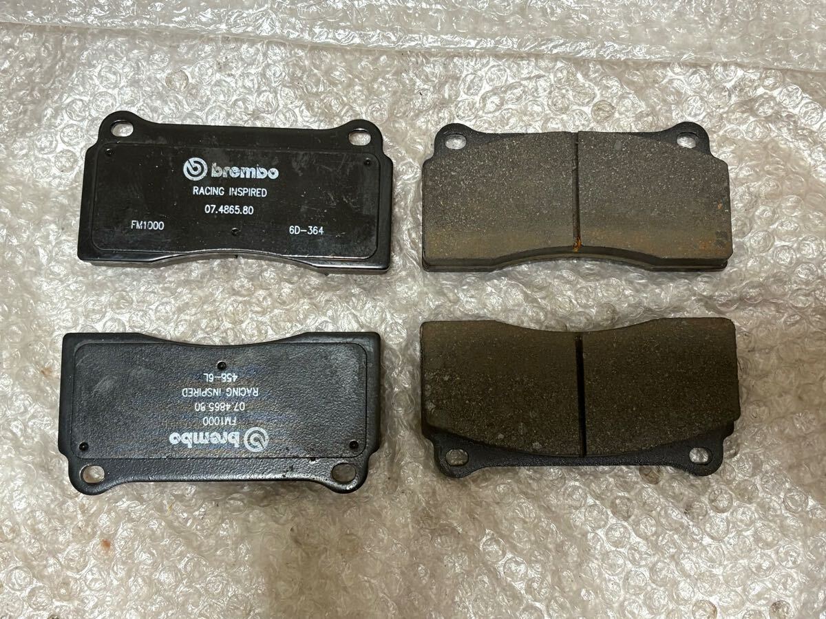 F40 F50 ブレンボ用 純正パッド 未使用 ♪ brembo ブレンボ フェロード FM1000 プロジェクトミュー ENDLESS エンドレス ブレNO915-2拍卖