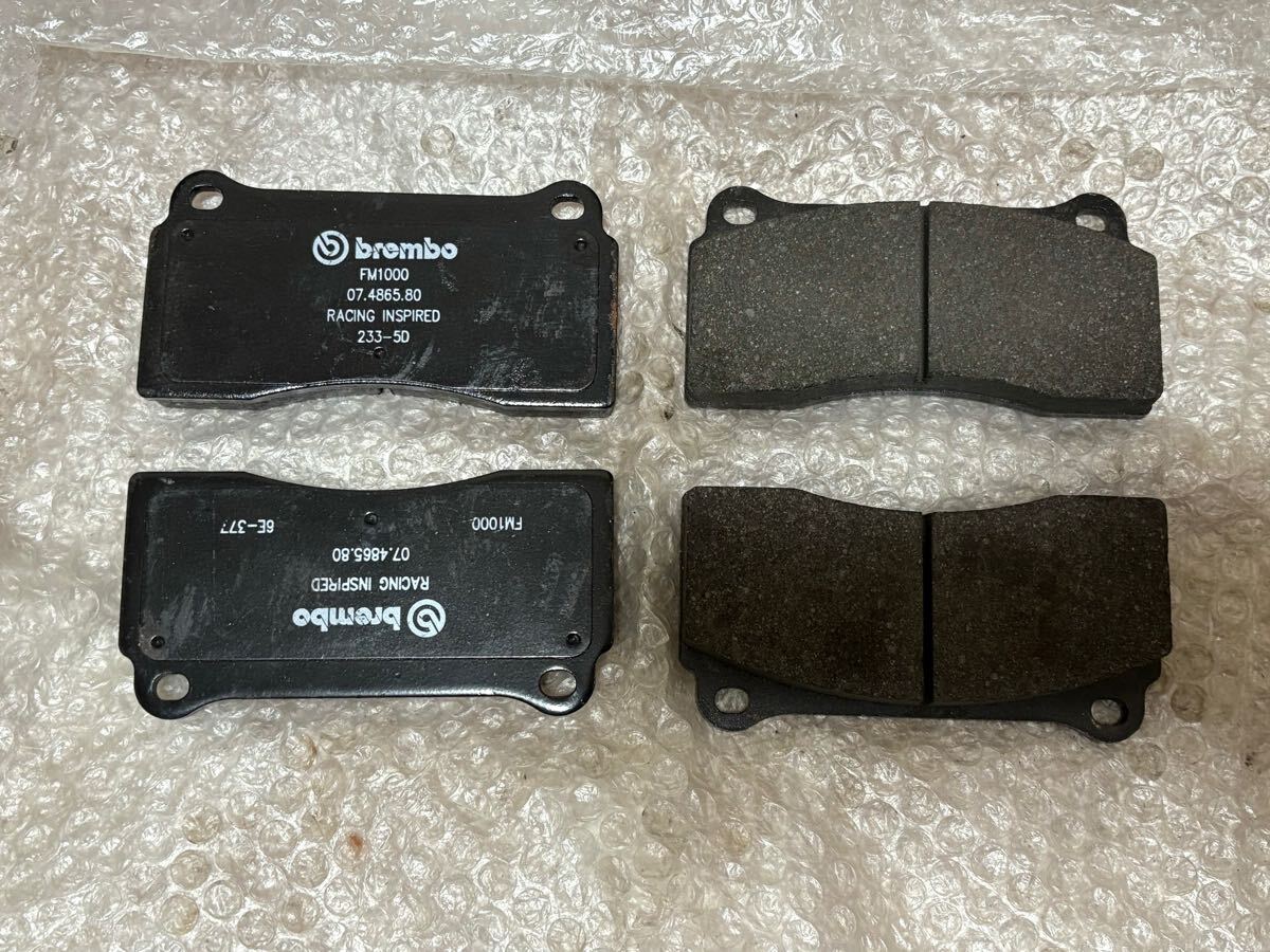 F40 F50 ブレンボ用 純正パッド 未使用少難あり ♪ brembo ブレンボ FM1000 プロジェクトミュー ENDLESS エンドレス ブレNO915-1拍卖
