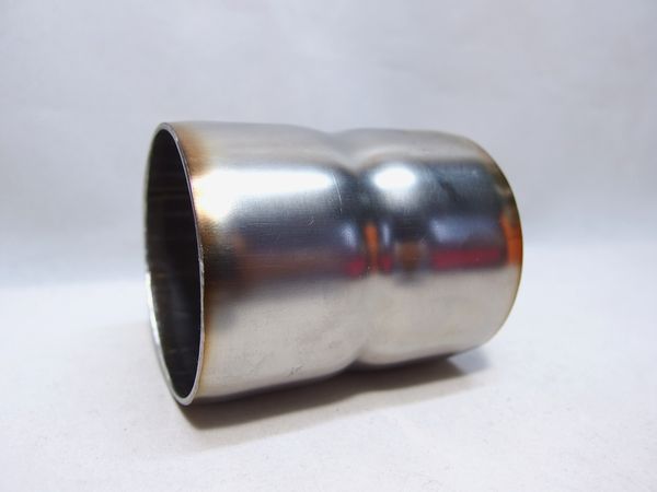 ★即決★ワンオフ マフラー製作に★50.8~50.8★両側 差し込みパイプ ジョイント★拍卖