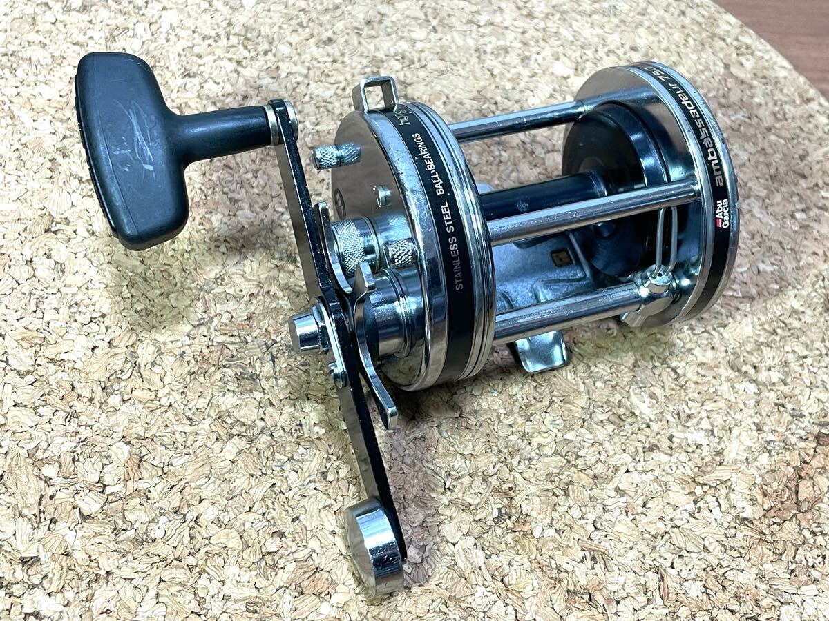 ★即決!稀少 アブ アンバサダー 7500C クローム 中古良品!機関好調 ABU Ambassadeur 遠投カゴ釣りに★拍卖