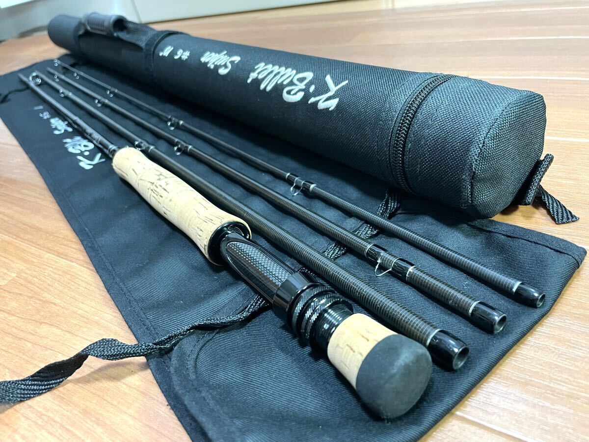 ★即決!稀少 テンリュウ Kブリット スナイパー 10' 4ピース #6 美品!梱包費無料 Tenryu K Bullet Sniper ケース・袋付き★拍卖