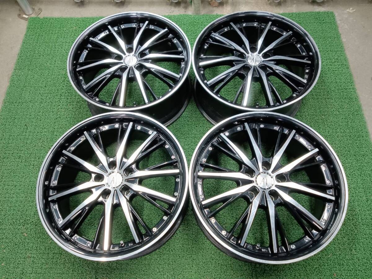 ★希少品★ ANHELO CORAZON 20×8.5J +28 5H-120 4本セット拍卖