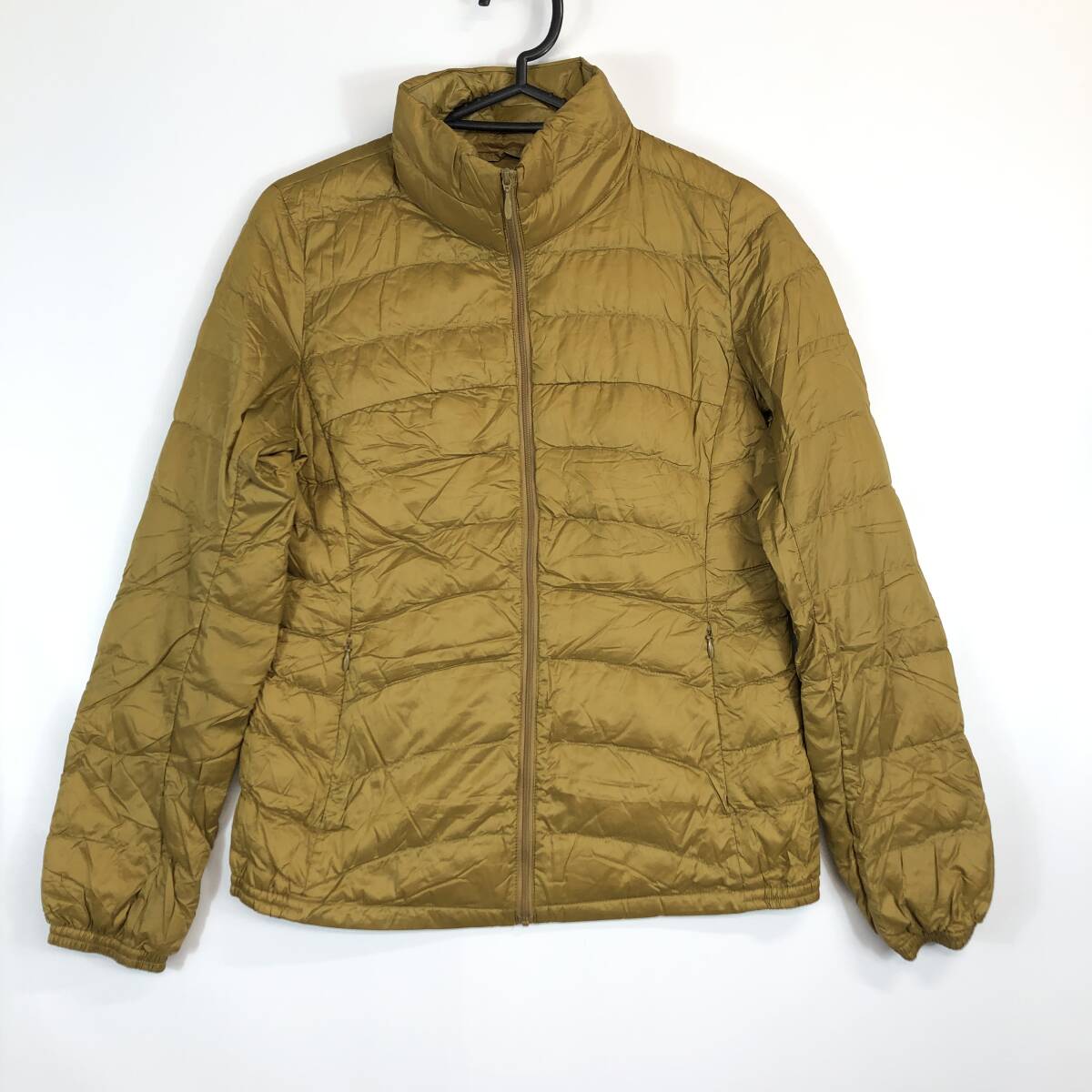 UNIQLO ユニクロ ウルトラライトダウンジャケット ゴールド Sサイズ レディース 217-069184拍卖