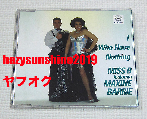 MISS B FEATURING マクシーン・バリー MAXINE BARRIE CD I WHO HAVE NOTHING GOLDFINGER JOHN BARRY拍卖