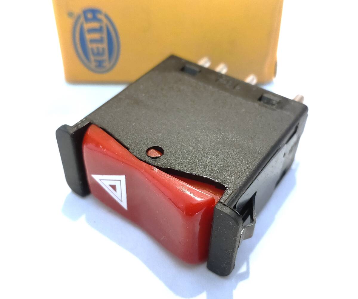 (送料込) メルセデス ベンツ SL R107 W107 C107 ハザードスイッチ・ワーニングスイッチ【HELLA製・新品】拍卖