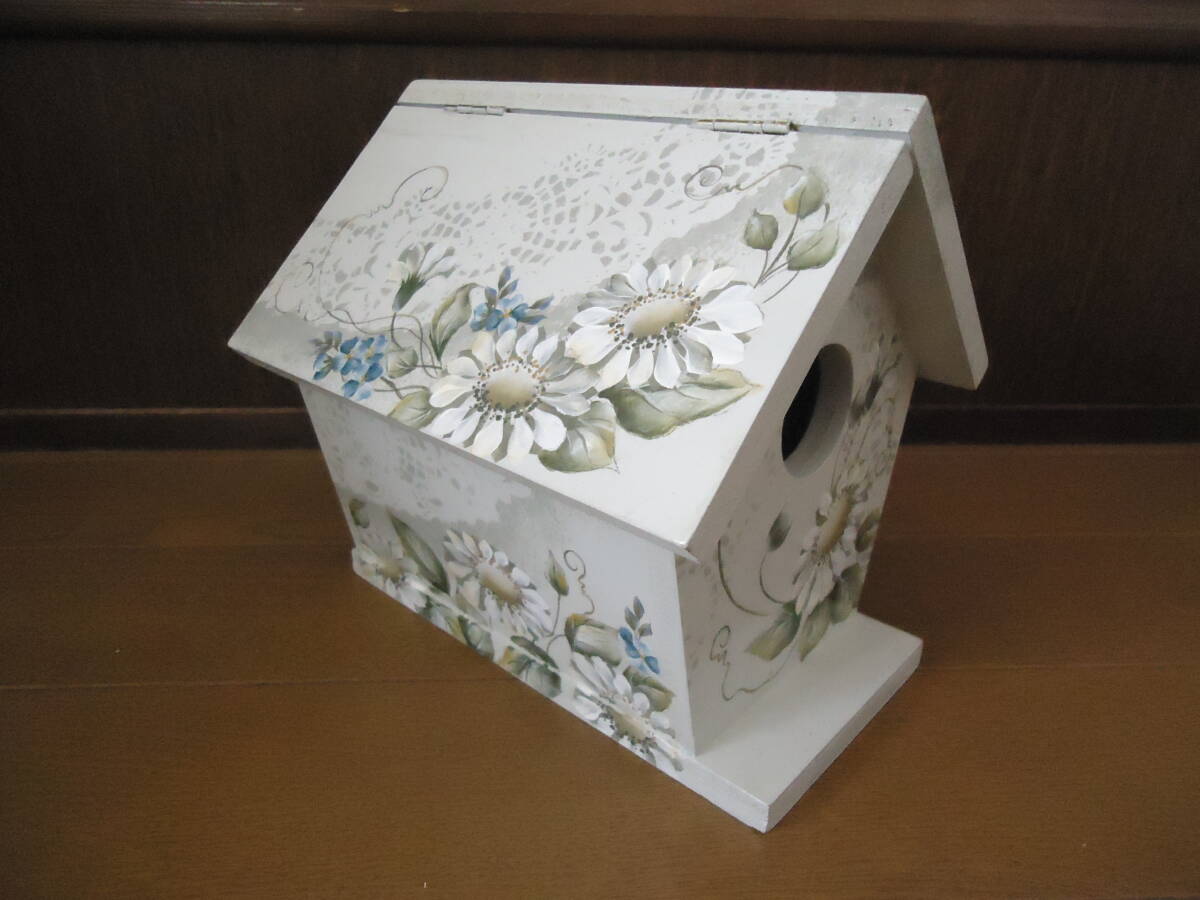 ♪作品整理♪トールペイント♪小物入れ♪巣箱♪マーガレット♪レース♪インテリア♪置物♪完成品♪拍卖