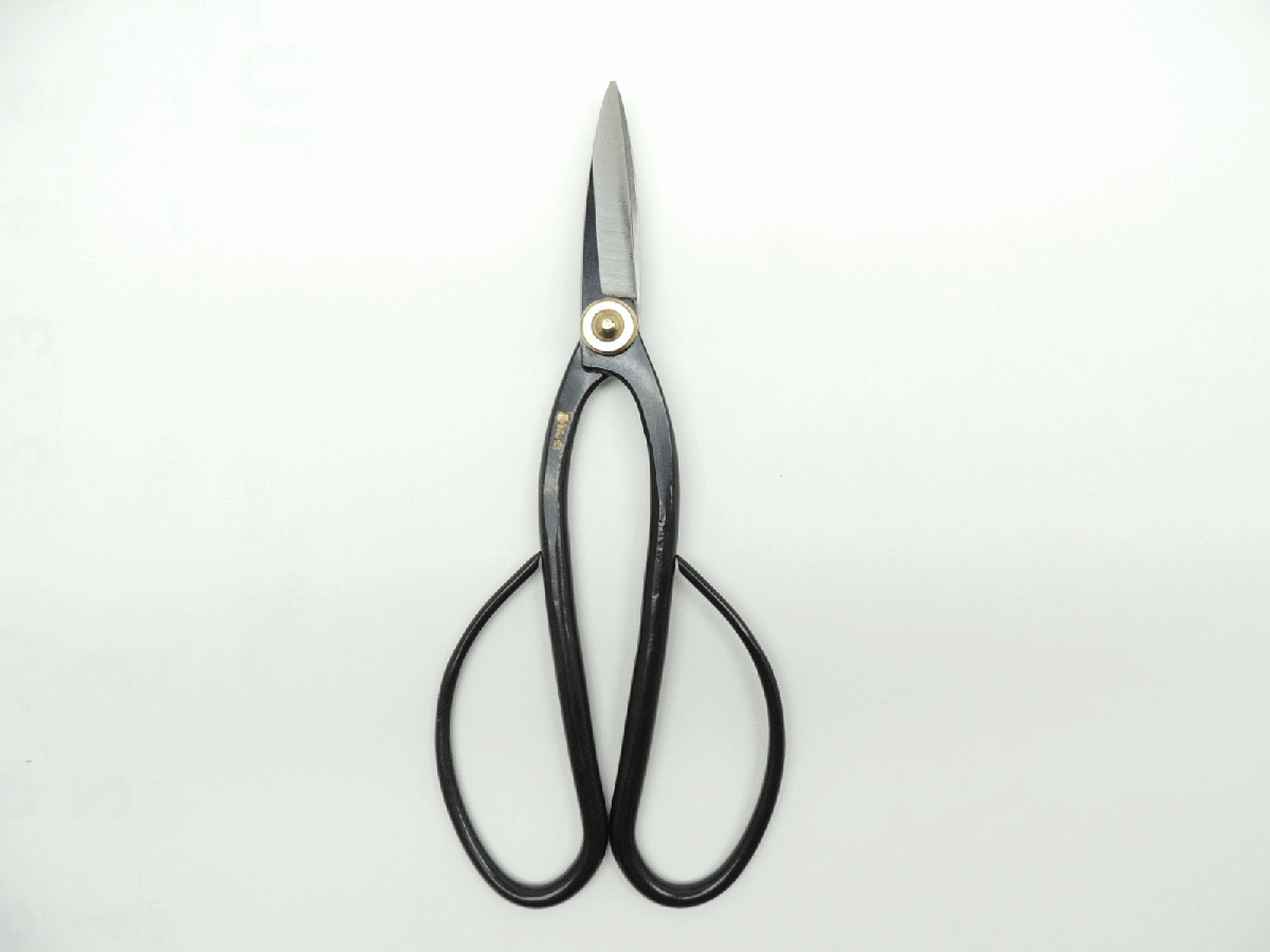 日本製 鍛冶助 足長盆栽鋏 195ミリ JAN 4931999725635 園芸用 盆栽用 剪定用 はさみ ハサミ 拍卖