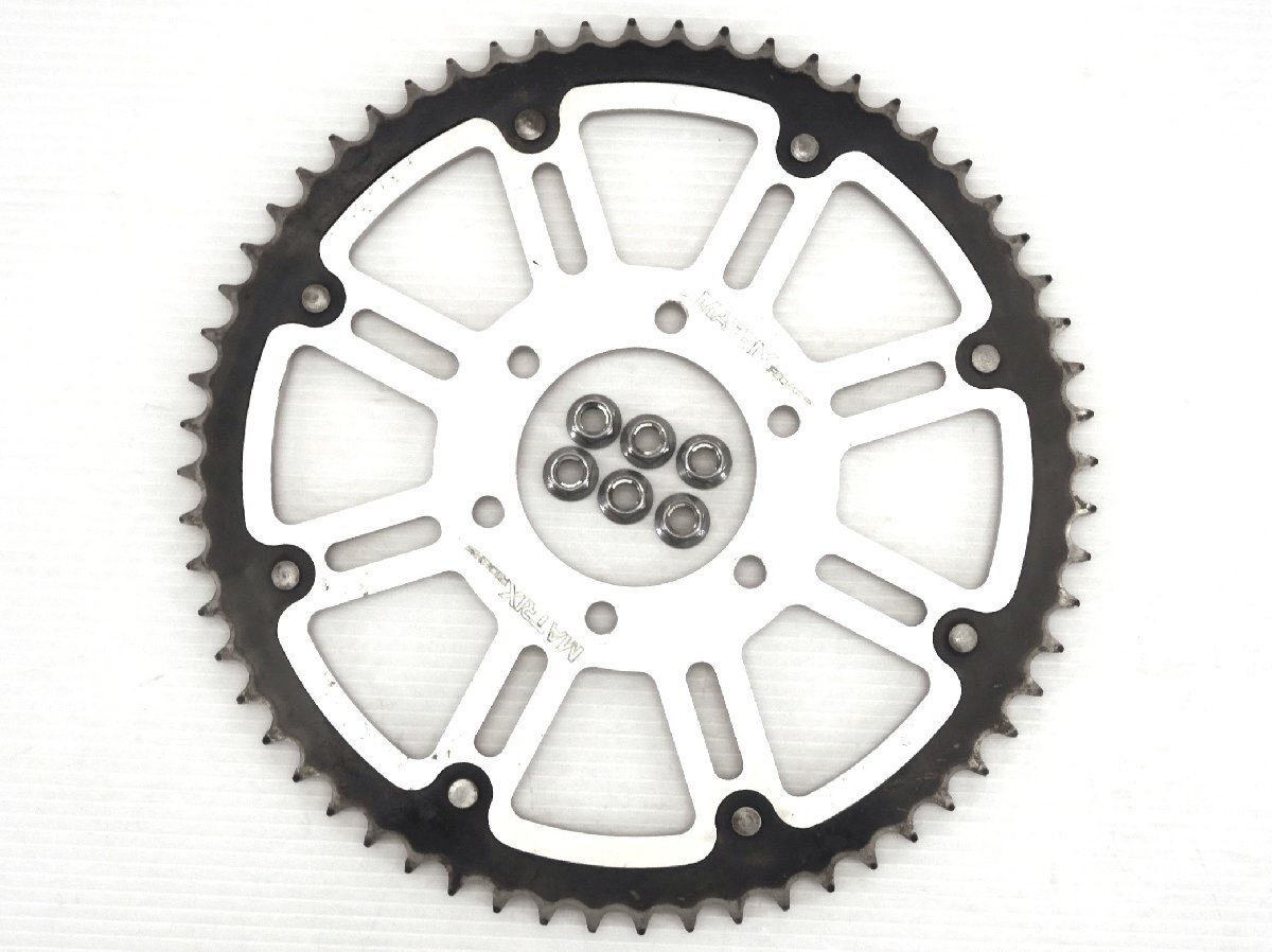 80【評価A】 ZX-6R 実動 社外 MATRIX RIDERS マトリックス リア ドリブン スプロケット 60T Φ80 NINJA ZX6R ZX636C ニンジャ拍卖