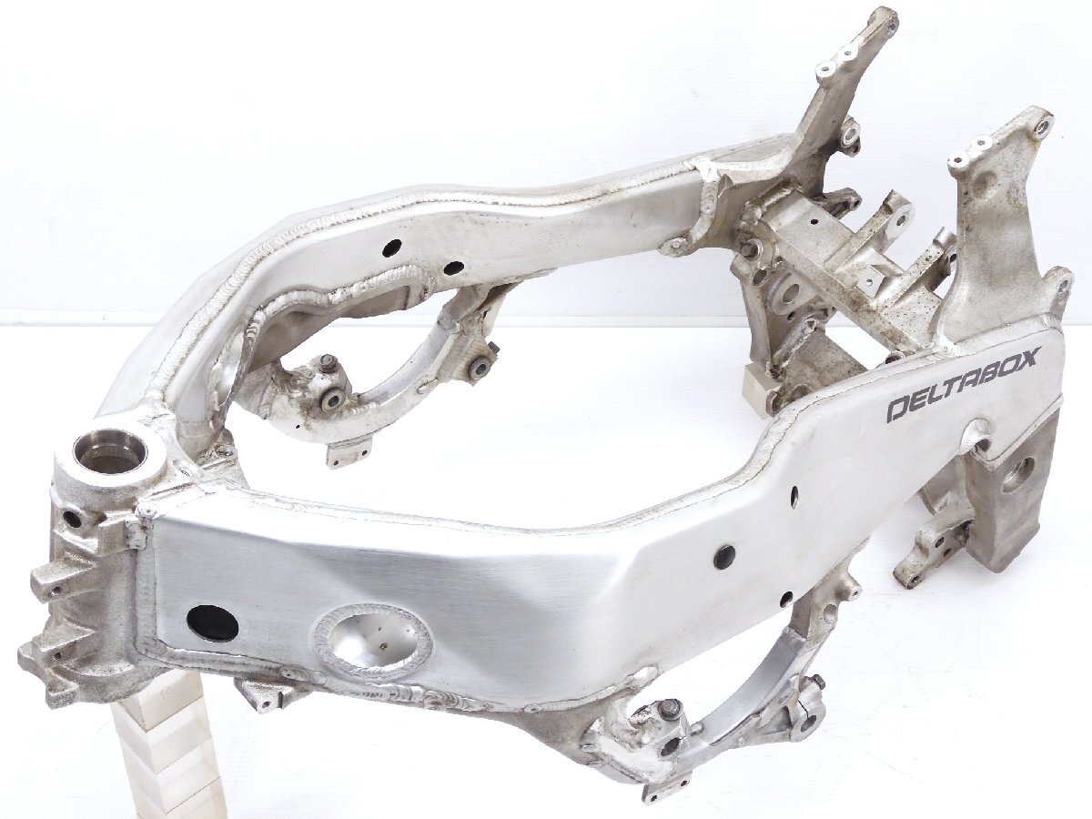 200【評価A】 FZR1000 3GM 当時物 純正 書付き フレーム 正規打刻 登録 書類 付 走行距離37,455km 3GM-001***拍卖