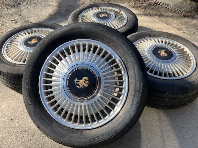 【希少!】トヨタ GZG50 センチュリー純正16インチアルミホイール+おまけタイヤ4本セット!!★16×7J+45-5穴★225-55-16 拍卖