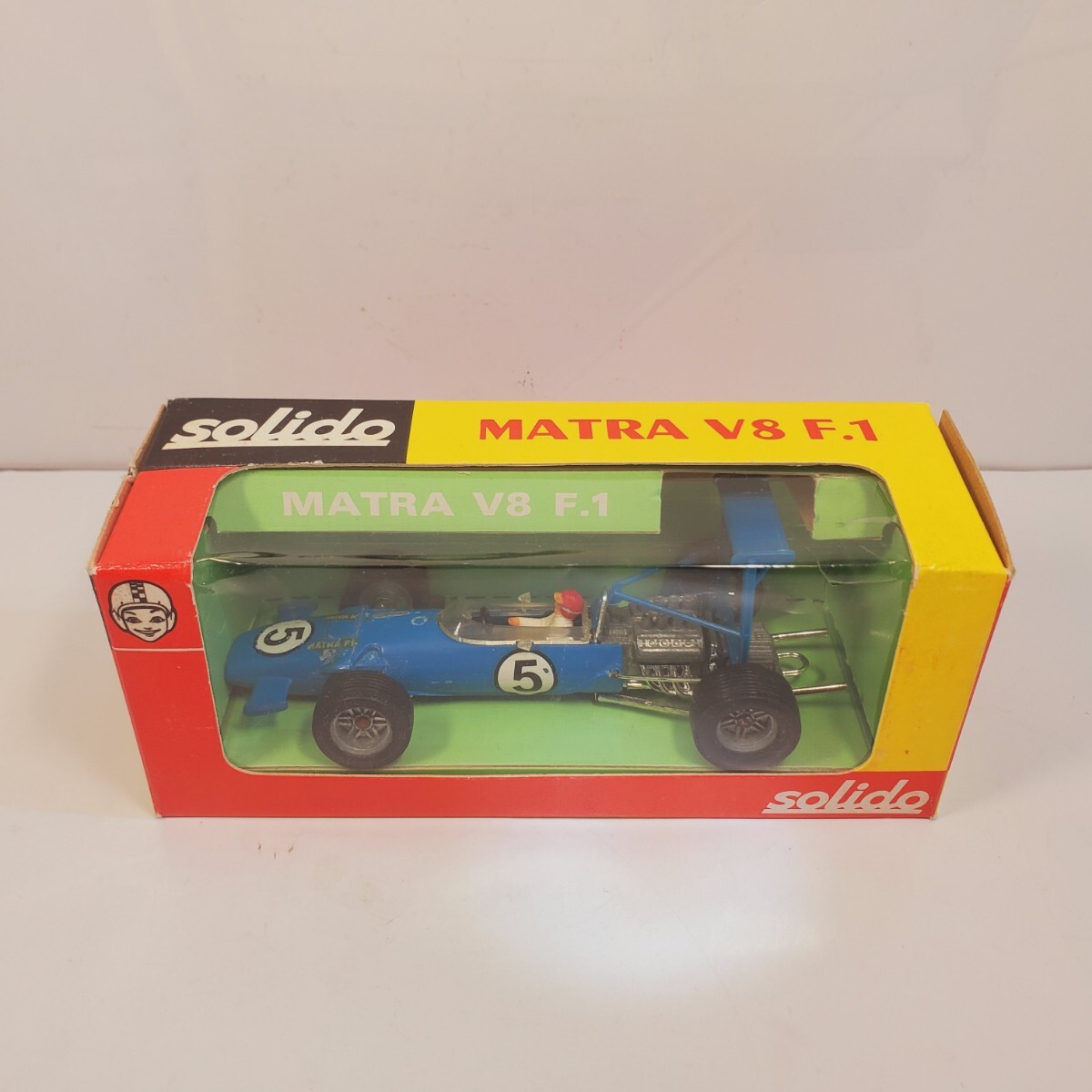 Solido 1/43「MATRA V8 F.1」ブルー 箱付き 程度良 フランス製 A100拍卖