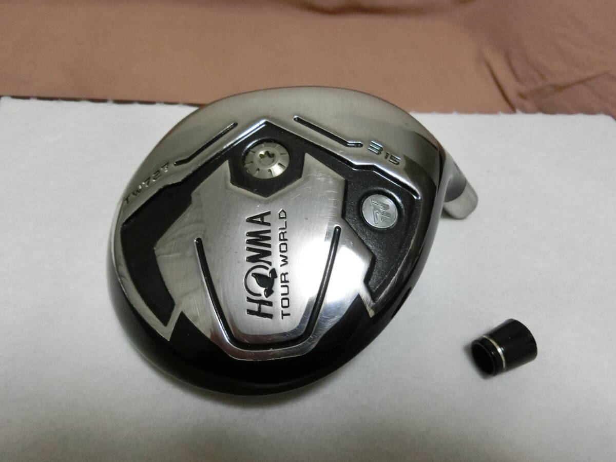 自在に操る操作性HONMA/ホンマ/TW727/3W/15度/良好ヘッド単★F32拍卖