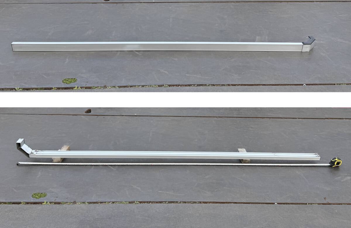 角パイプ★2560mm★1本★ハセガワ★アルミ製★サイドバンパー用★サイドガード用★ハ単10C拍卖