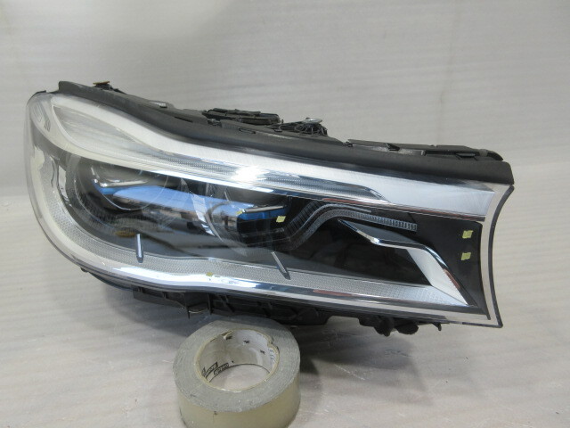 良品 BMW 7シリーズ G11/G12 Laserlight LED 右 ヘッドライト拍卖