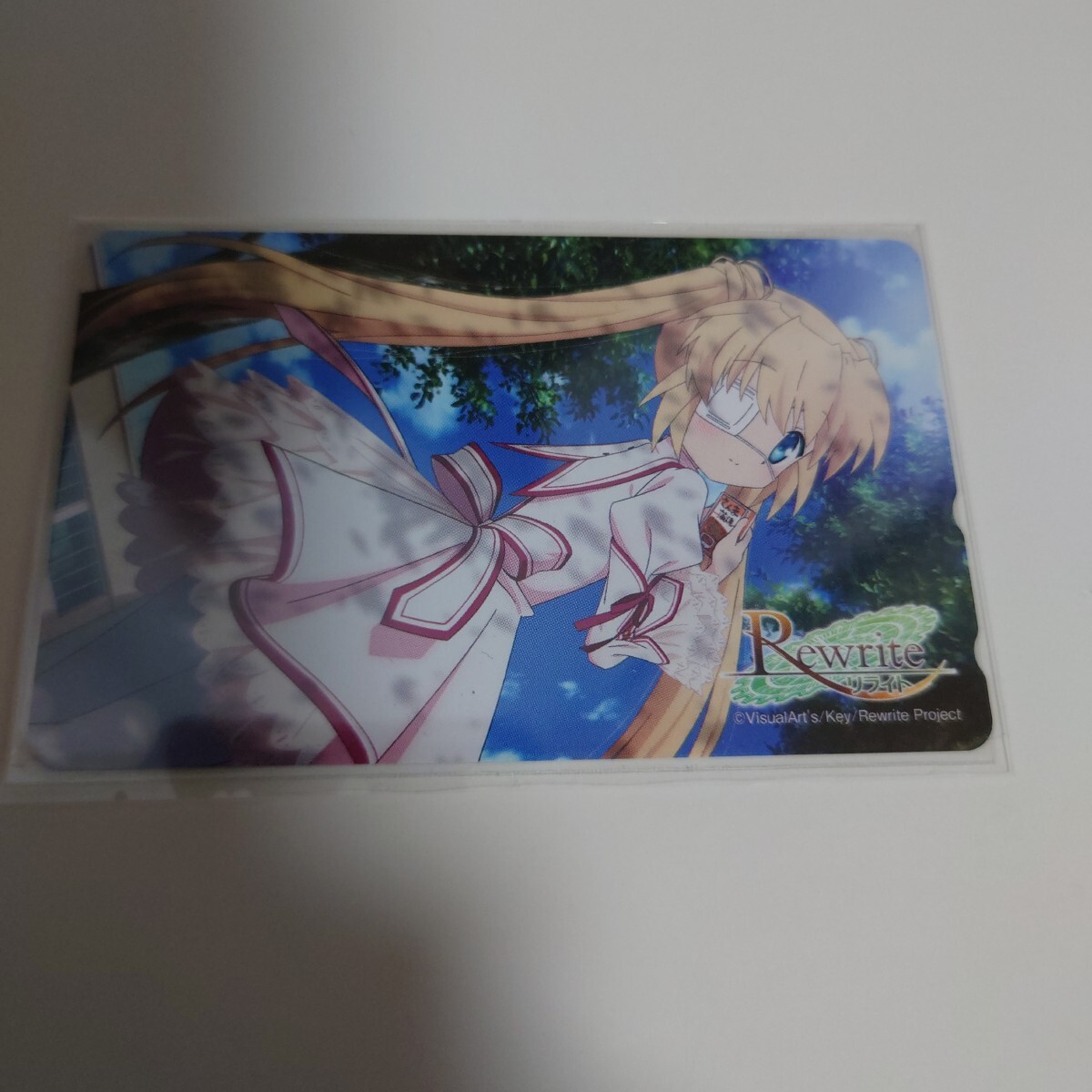 Rewrite 電撃G's magazine ② テレカ未使用拍卖