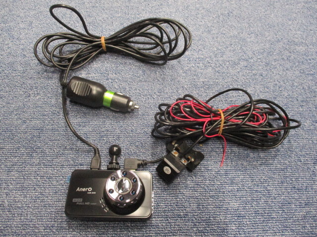 A559 Anero/アネロ ドライブレコーダー ドラレコ シガー電源 リアカメラ付き拍卖