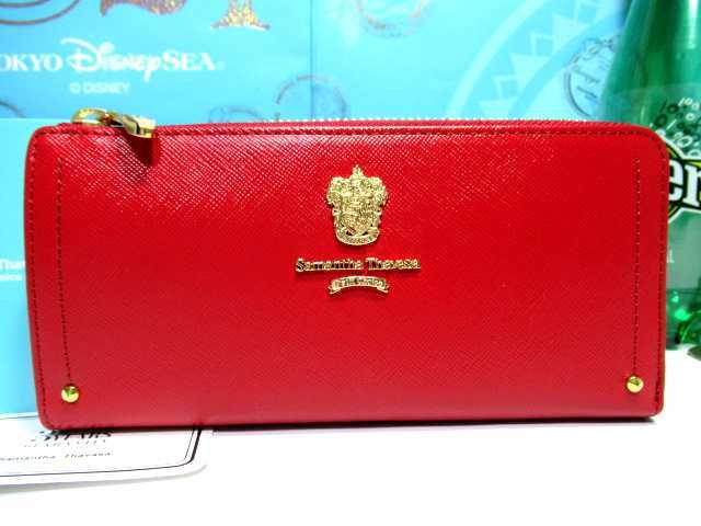 送料無料 サマンサタバサ 限定 ハリー・ポッター 牛革 L字 ファスナー 長財布 グリフィンドール 新品 証明書 包装付 ファンタビ ハリポタ拍卖