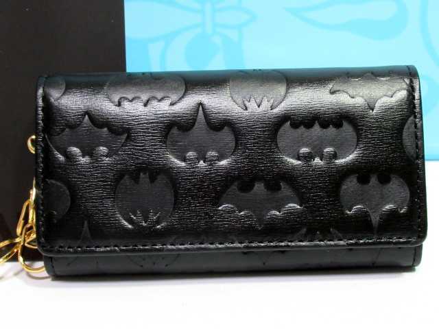 送料無料 30%引 キングズ バイ サマンサタバサ 限定 バットマン 牛革 型押 キーケース 4連 新品 証明書付 マーベル サマンサキングズ拍卖