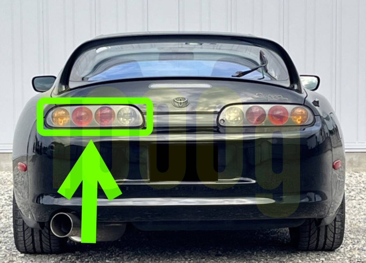 【トヨタ純正新品】 未使用品 ★超希少品★ JZA80 スープラ 80 後期型 テールランプ 左側 助手席側 1996/5 2002/8拍卖