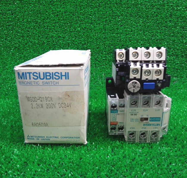 Kのか1051 三菱電機■電磁開閉器■高感度コンタクタ■MSOD-Q19CX■MSOD-Qシリーズ■2.2KW 200V DC24V■電気部品 電材 産業機器拍卖