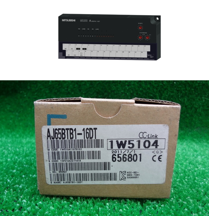 Kのか1110 新品■三菱電機■入出力複合ユニット■AJ65BTB1-16DT■CC-LinkリモートI/Oユニット■端子台タイプ 電材 産業用 電気部品拍卖
