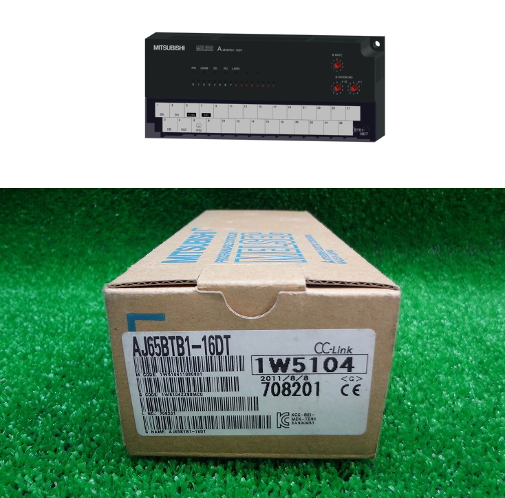 Kのか1109 新品■三菱電機■入出力複合ユニット■AJ65BTB1-16DT■CC-LinkリモートI/Oユニット■端子台タイプ 電材 産業用 電気部品拍卖