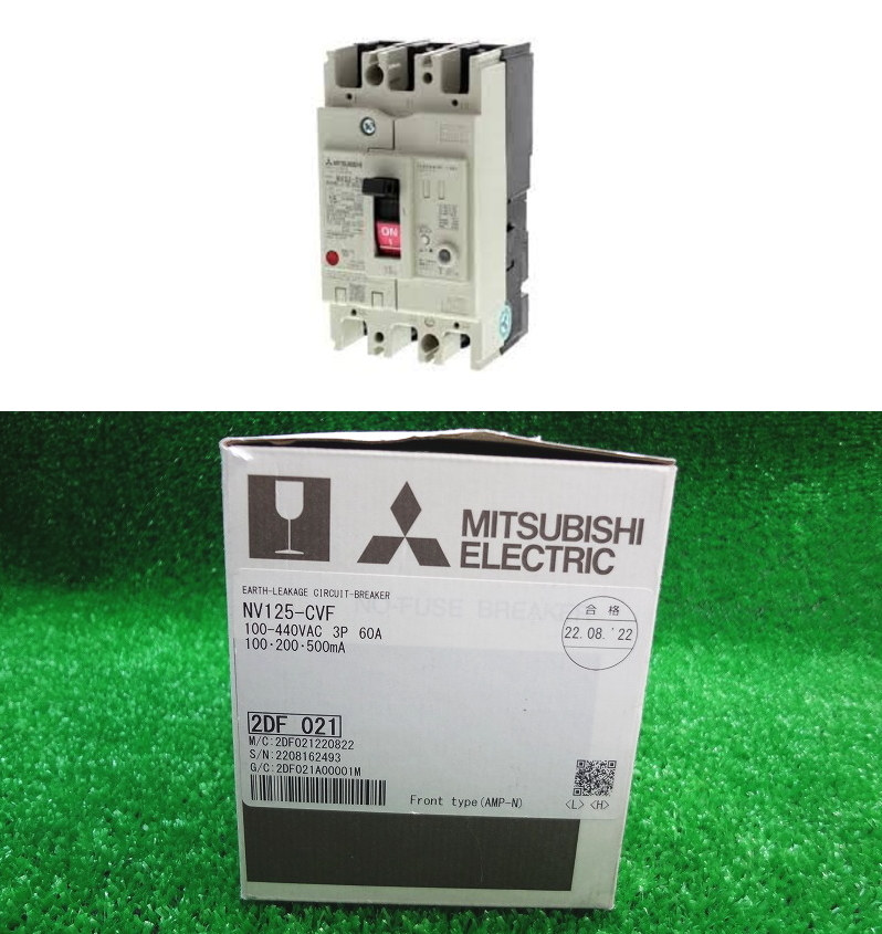 Kのか1171 三菱電機■低圧遮断器■NV125-CVF■3P 60A■一般用途■NV-Cクラス■NV125-CVFシリーズ■漏電遮断器■電材 電気部品拍卖