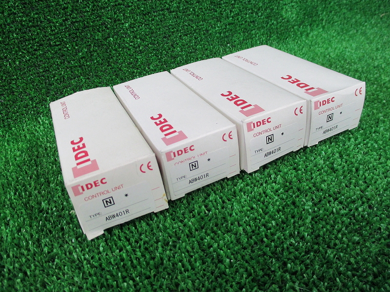 Kのな5724 未使用■IDEC アイデック■押しボタン スイッチ ABW401R Φ22■大型モメンタリ形■4点セット拍卖