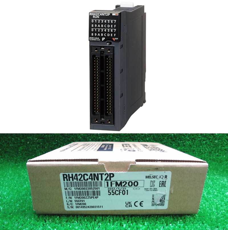 Kのか1225 新品■三菱電機■トランジスタ出力混合ユニット■RH42C4NT2P■MELSEC iQ-R■入出力ユニット■iQ-Rシリーズ■シーケンサ 電材拍卖